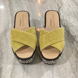 Coconuts by Matisse Sailor Wedge Sandal Size 8